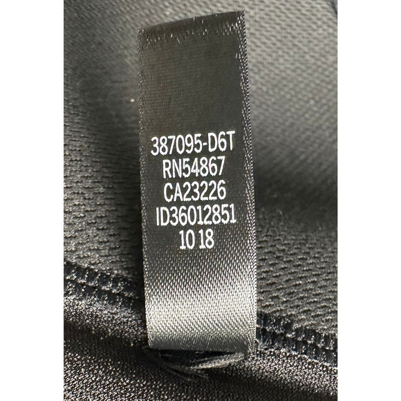 Victoria Secret Sports Bra Black with padding and  Silver Straps and band - Picture 7 of 8